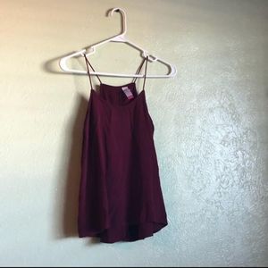 Maroon Tank